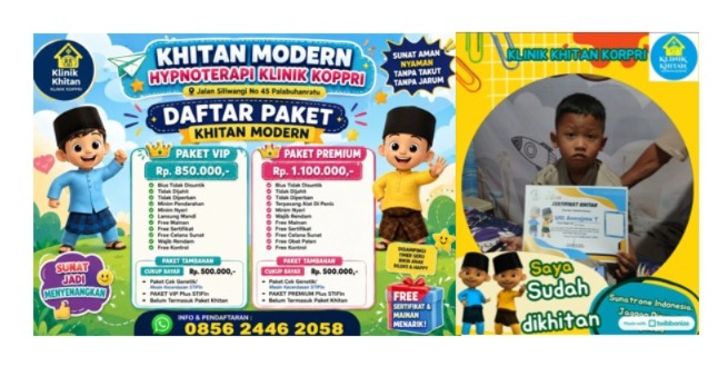 Dwi: Anak Nyaman Tanpa Trauma, Khitan Modern Hypnoterapi Hadir di Palabuhanratu